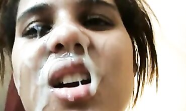 Hot Blonde MILF Gives Intense POV Handjob with Facial cumshot