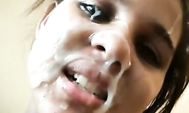 Hot Blonde MILF Gives Intense POV Handjob with Facial cumshot