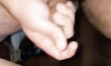 Lil' ManStick - Small Dick Guy Shoots Big Load in Pussy