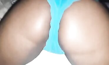 Blonde MILF Shows Off Her Big Ass in a G-String