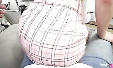 POV: Riley Reid Stepsister Hardcore Sex