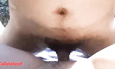 Hardcore Anal Cowgirl Rough Sex in the Woods