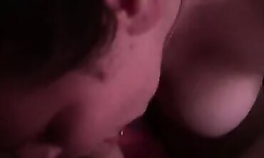 Curvy BBW With Big Tits And Ass Gives Deep Throat Blowjob