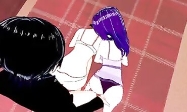 Kirito and Elsa's Hardcore Threesome Adventure with Karen