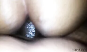Ebony BBW Gangbang: Taut Ass Rough Anal