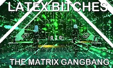 Matrix Group Drill: Breezies 4 Vinyl Interracial Gangbang