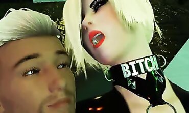 Matrix Group Drill: Breezies 4 Vinyl Interracial Gangbang