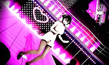MMD Azur Lane Takao 3D Hardcore Animation