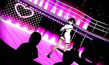 MMD Azur Lane Takao 3D Hardcore Animation