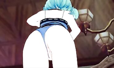 Uruha Rushia Fingers Herself to a Climax