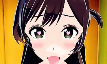 Chizuru Ichinose & Mizuhara 3D Hentai Animation