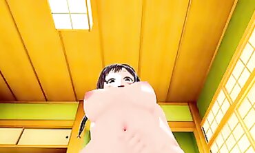 Chizuru Ichinose & Mizuhara 3D Hentai Animation