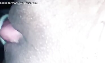 Dark-Hued 19-Year-Old Takes Immense Ebony Shaft in Hotel