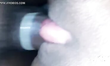 Dark-Hued 19-Year-Old Takes Immense Ebony Shaft in Hotel