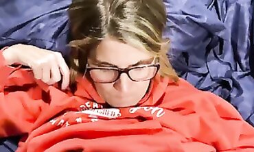 Tattooed Skinny Grandma Gets Hairy Creampie Quickie