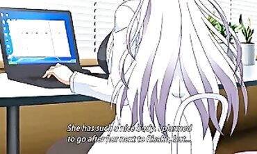 Anime-Style Role Play - Office Secretary Gets Fired And Rewarded With Sex