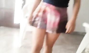 Latina Brunette Takes A Beefy Dick In Her Big Ass
