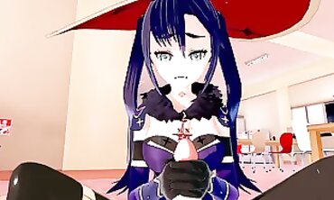Mona Genshin Impact 3D Hentai Animation