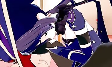 Mona Genshin Impact 3D Hentai Animation