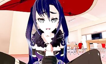 Mona Genshin Impact 3D Hentai Animation