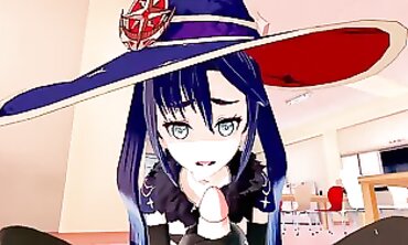 Mona Genshin Impact 3D Hentai Animation