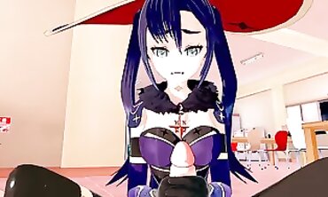 Mona Genshin Impact 3D Hentai Animation