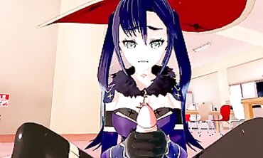 Mona Genshin Impact 3D Hentai Animation