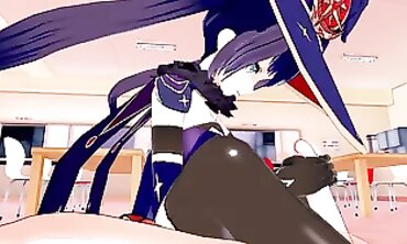 Mona Genshin Impact 3D Hentai Animation