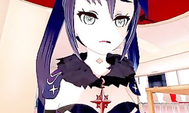 Mona Genshin Impact 3D Hentai Animation