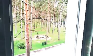 SkyAndMore Gets Rough Window college girl Sex With Facial