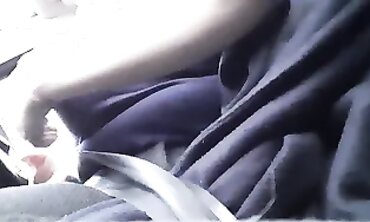 Redhead BBW Masturbates Outdoors Near Her Vehicle in Groningen