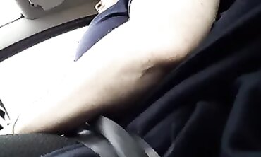 Redhead BBW Masturbates Outdoors Near Her Vehicle in Groningen