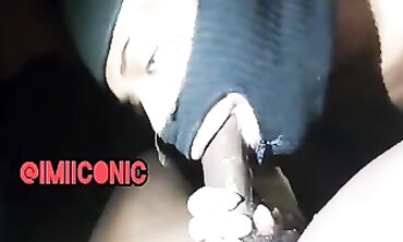 Deep Throating a Massive BBC in Cleveland, Ohio