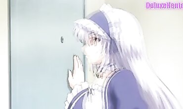 Uncensored Anime: Busty Nurse Gets Creampie at College Clinic