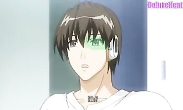 Uncensored Anime: Busty Nurse Gets Creampie at College Clinic