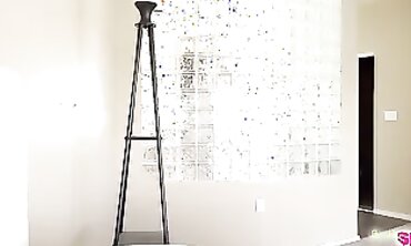 Maya Kendrick Takes a Rough POV Shower Fuck
