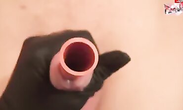 Maximum Urethral Sounding with a Big Cock