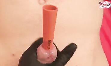 Maximum Urethral Sounding with a Big Cock