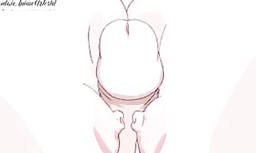 Uncensored Anime MILF: Console Play and Deepthroat Pipe