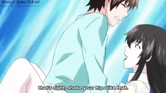 Uncensored Anime MILF: Console Play and Deepthroat Pipe