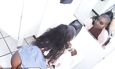 Ebony Babe Osa Gets Rough Shower Sex with Big Dick