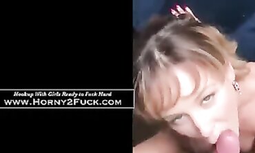 Cherie Deville Takes a Deep Throat and Swallows Cum
