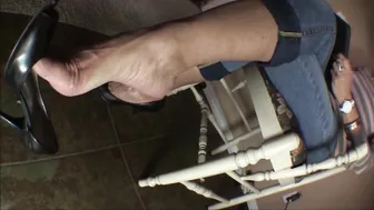POV Milf Foot Fetish in High Heels