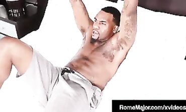 Rome Major Blacked Thick Redhead With Massive Ebony Ass