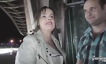Truly Humungous Senior Gets Banged