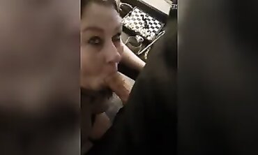 First Time POV Blowjob Training for a Submissive BBW