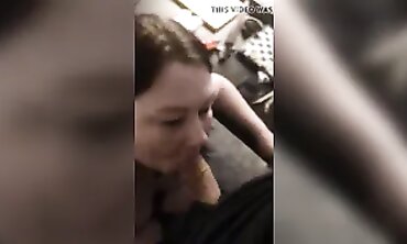 First Time POV Blowjob Training for a Submissive BBW
