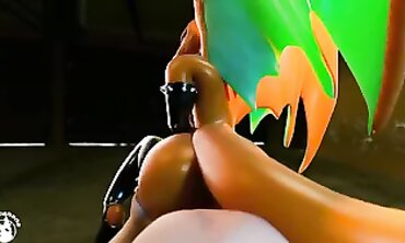 Kire Akuma Gets Rough Deep Throat Action in Hentai