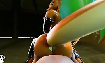 Kire Akuma Gets Rough Deep Throat Action in Hentai