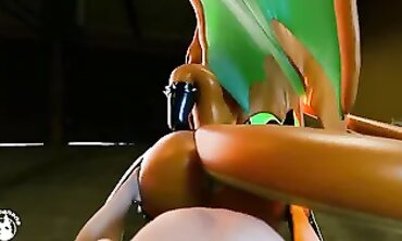 Kire Akuma Gets Rough Deep Throat Action in Hentai